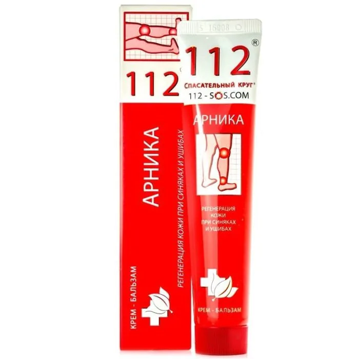 112 "Päästerõõngas" Arnika, kreem-palsam, 50g