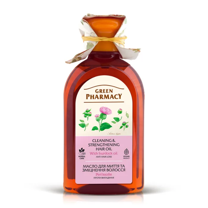 "GREEN PHARMASY" Juukseõli väljalangemisvastane 250 ml