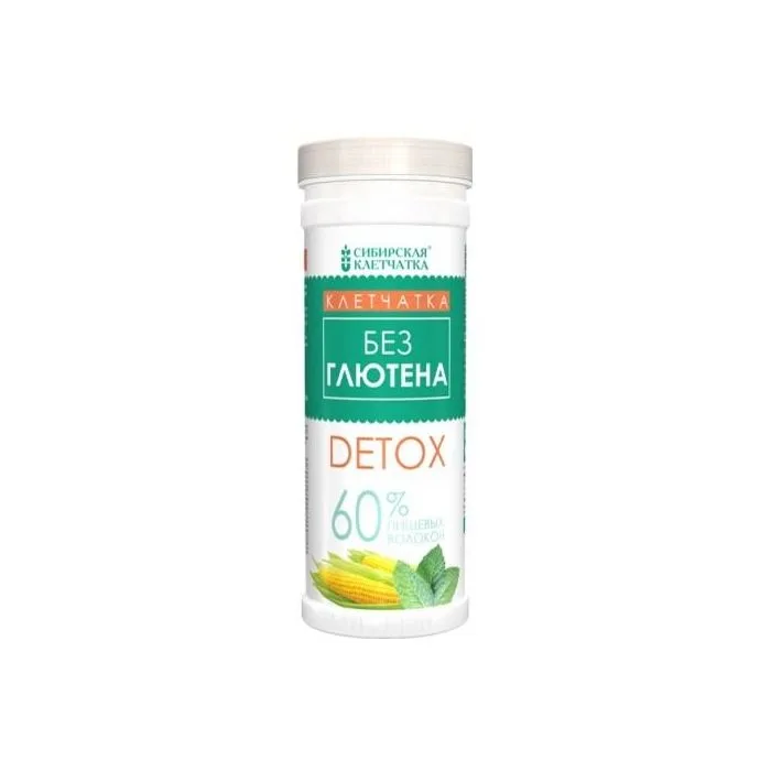Bezglutēna uztura bagātinātājs, SK DETOX, 200 g – Sibīrijas Šķiedra