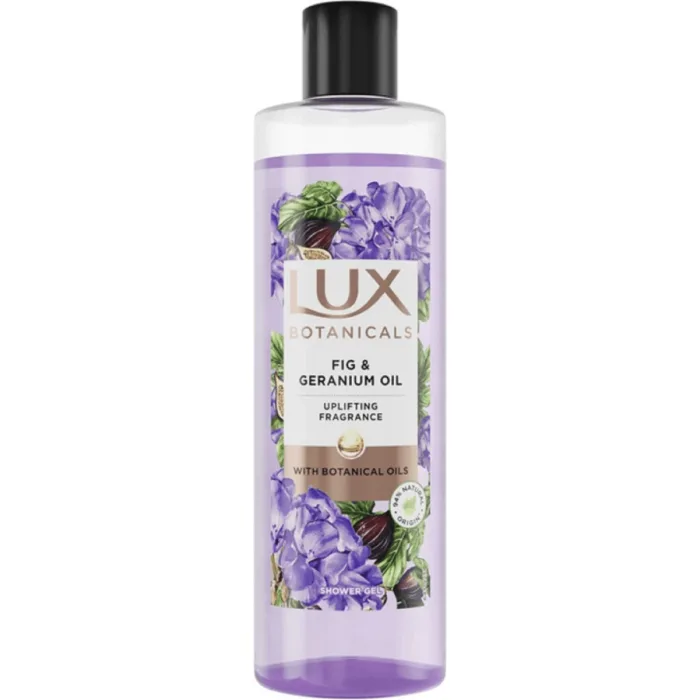 "LUX BOTANICALS" Dušigeel viigimarja- ja geraaniumiõliga, 480 ml