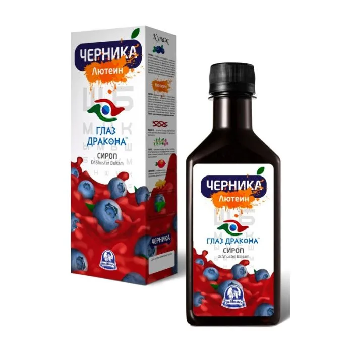 Melleņu un luteīna sīrups, 250 ml - DR.SHUSTER