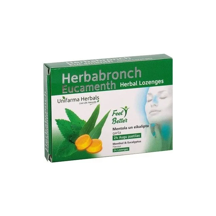 AP HerbaBronch piparmünt ja eukalüpt N24