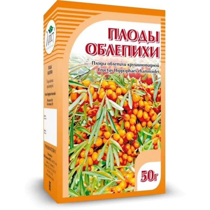 Astelpajumarjad 50 g Horst ( plody oblepihi / плоды облепихи )