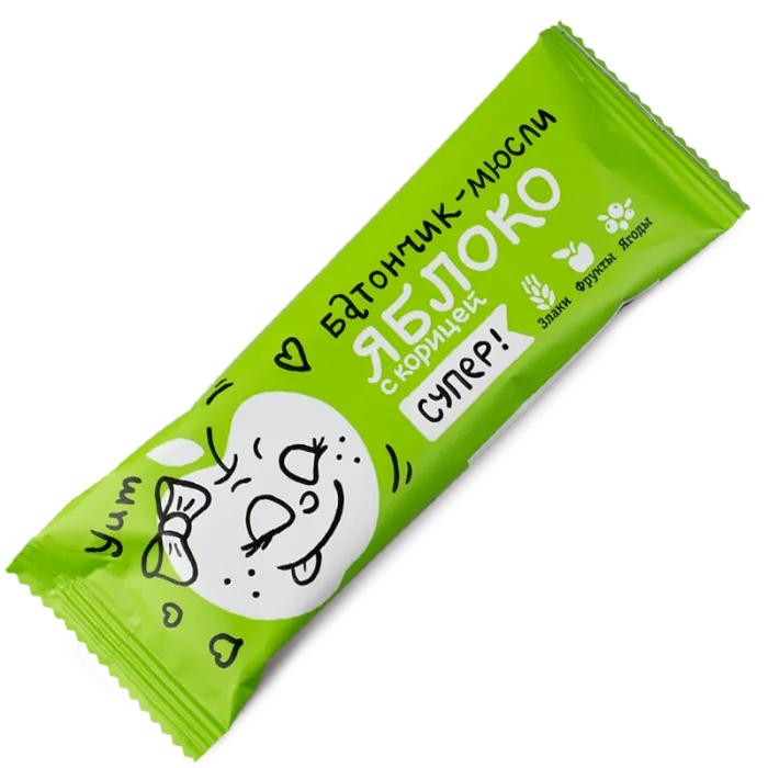 Batoonike õuna ja kaneeliga 25 g - Leovit ( jabloko s koricej) (яблоко с корицей)