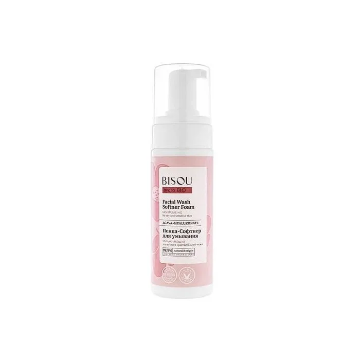 BISOU NÄOPESU NIISUTAV VAHT-SOFTNER KUIVALE JA TUNDLIKULE NAHALE 150ML