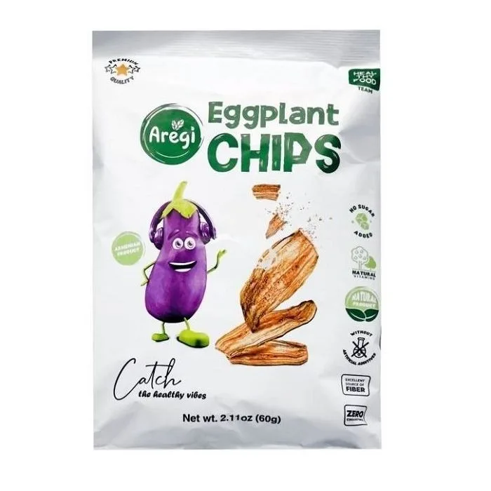 "AREGI" Baklažaanikrõpsud 60 g
