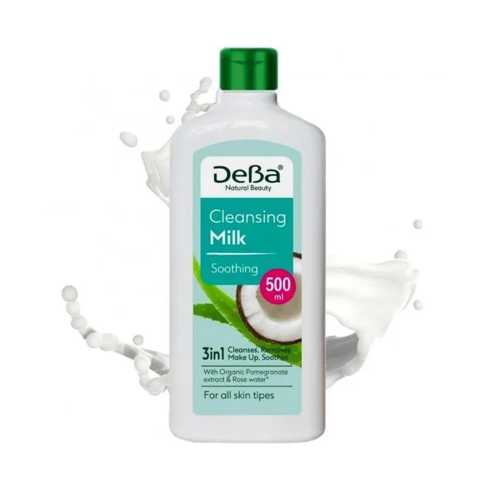 Relaksējošs grima noņēmējs piens "Natural Beauty" 500 ml - Deva
