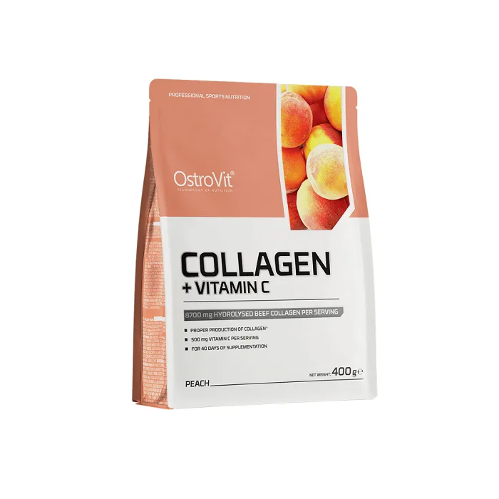 "OSTROVIT" Kollageen + C-vitamiin, virsik 400 g