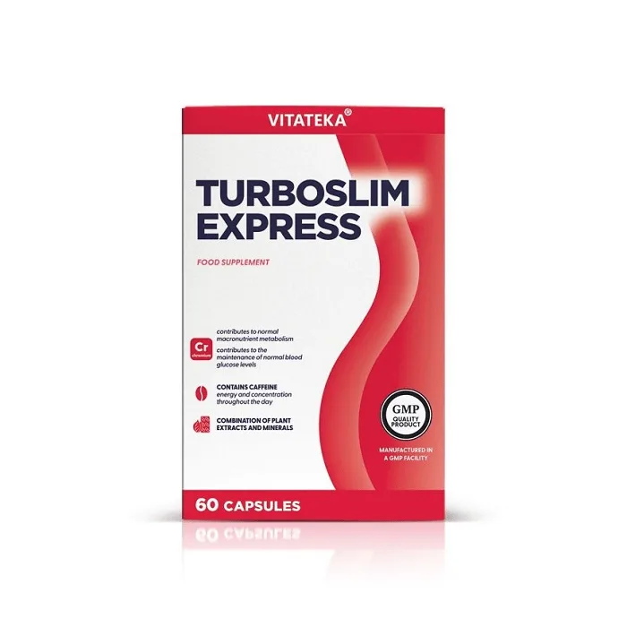 "VITATEKA" TURBOSLIM EKSPRESS kapslid N60