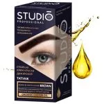Татуаж для бровей коричневый 30/20 мл - Studio