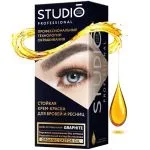 Крем-краска для бровей и ресниц "Графит" 50/30 ML - Studio
