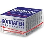Гель для тела с гиалуроновой кислотой, эластином и зеленым чаем "Косметический коллаген" 75мл - Медикомед