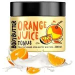 Тонизирующий крем-баттер для тела "Orange Juice". Апельсин + масло ши 200 мл - Mono Love