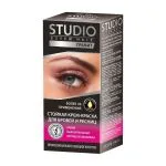 Краска для бровей и ресниц Studio Essem Hair Стойкая  - Графит 30/20 ml
