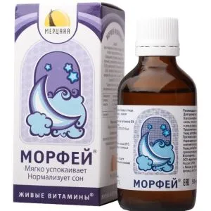 Unilääke "Morpheus". Rauhoittaa ja normalisoi unta hellävaraisesti 50ml - Mertsana