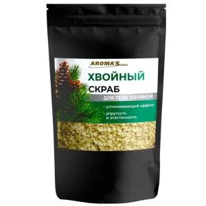 "AromaSaules" Kehakoorija meresoolaga "Okaspuu", 400 g