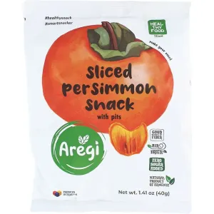 Viipaloitu persimonivälipala, 40 g - AREGI