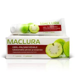 Maclura-vartalogeelivoide, 100 ml – viilentävä ja lämmittävä