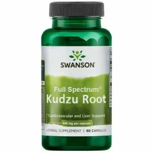 Tupakoinnin vastainen ravintolisä KUDZU ROOT 500 mg N60 - SWANSON