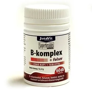 B-kompleksi + foolihappotabletit N60 - JUTAVIT
