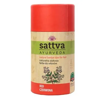 TAIMNE PUNANE JUUKSEVÄRV  150G SATTVA