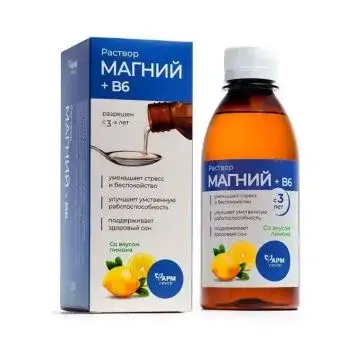 TOITELAHUS MAGNE B6 250ML FARMGRUPP