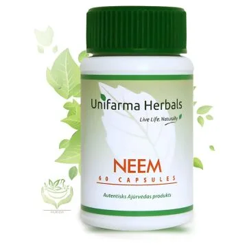 UNIFARMA HERBALS NEEM KAPSLID N60