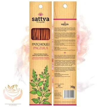 VIIRUKIPULGAD PATCHOULI  LÕHNAGA 30G (15 TK) SATTVA