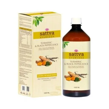 "Sattva" Looduslik Kurkumi ja musta pipra mahl 1000ML