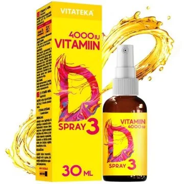 Vitamin D3 Sprei 30ml 4000IU  Vitateka