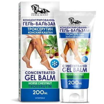 "VITATEKA" Geel-palsam hobukastan ja trokserutiin 200 ml
