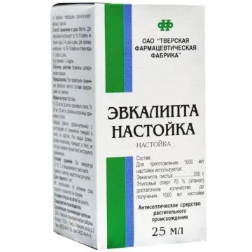 Настойка эвкалипта 25 мл - ТФФ