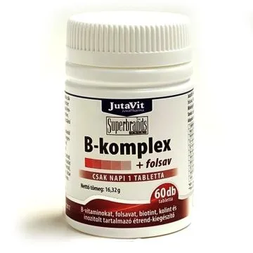 JUTAVIT B-KOMPLEKS + FOOLHAPE TABLETID N60 