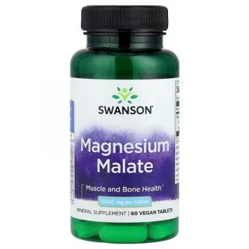 "SWANSON" Magnesium Malate 1000 mg tabletid, N60