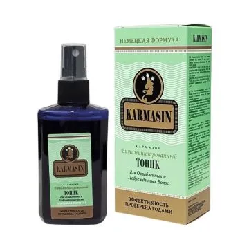  "PHARMA GROUP" Karmasin Vitamiintoonik kahjustatud juustele, 100 ml