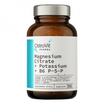 "OSTROVIT PHARMA" Magneesiumtsitraat+Kaalium+B6 P-5-P kapslid N90