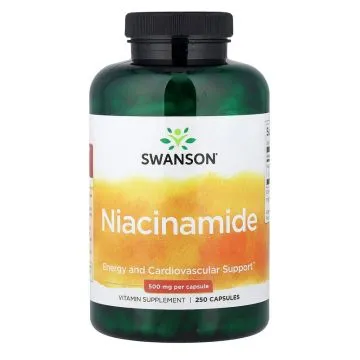 "SWANSON" Niacinamide 500 mg kapslid, N250