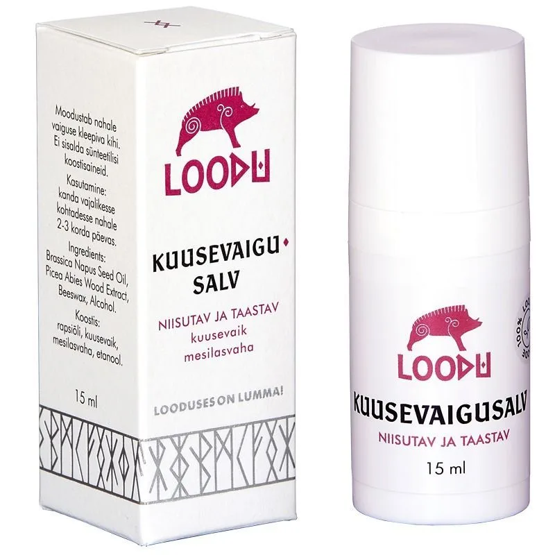 KUUSEVAIGUALV NIISUTAV JA TAASTAV LOODU 15 ML