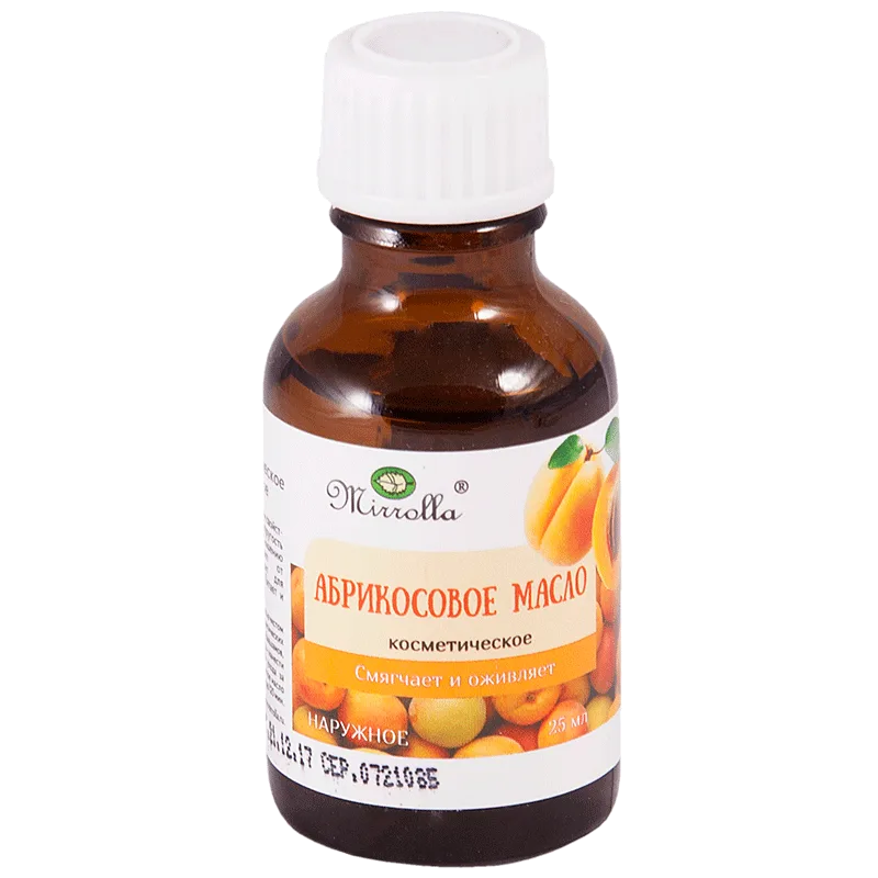APRIKOOSI KOSMEETILINE ÕLI 25ML - MIRROLLA 