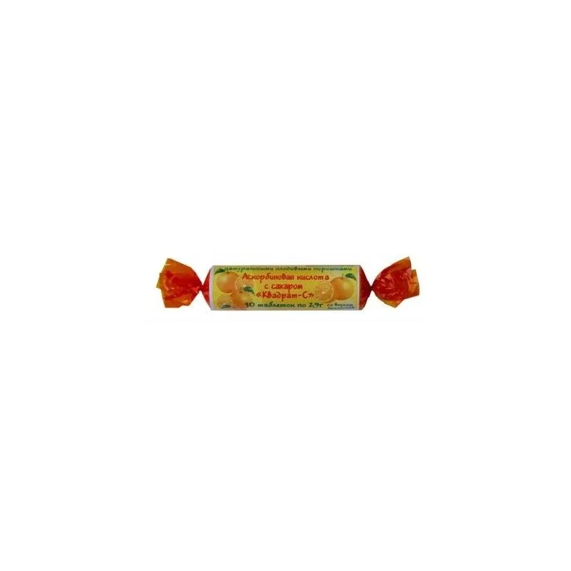 ASKORBINKA+ (Apelsin) N10  KVADRAT-C (VITAMIR)