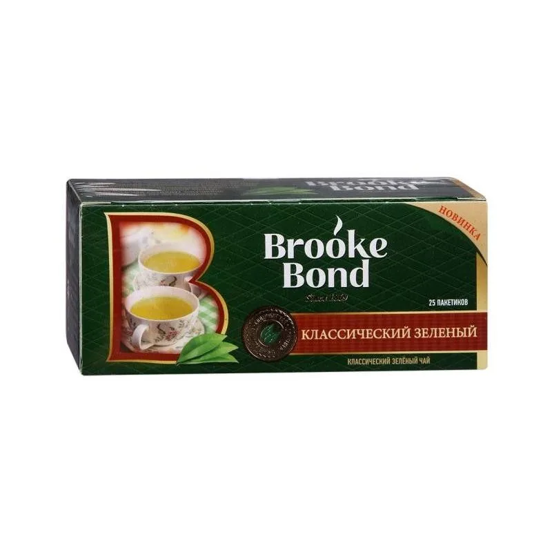 Brook Bond  roheline tee 25p/1.8gr