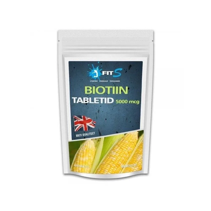 FITS  Biotiin 5000 mcg 60 tk 