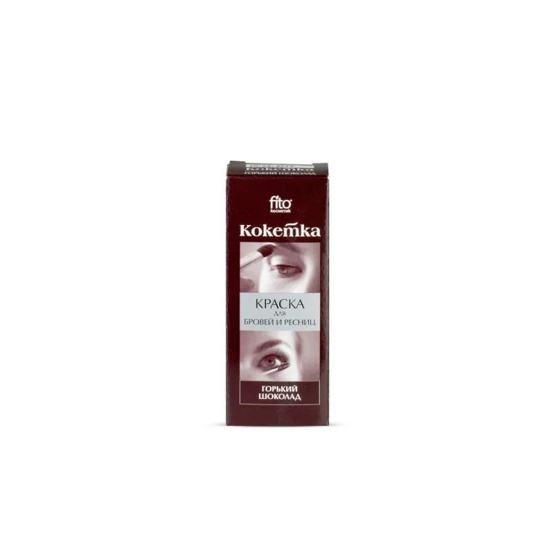 KOKETKA KULMUDE JA RIPSMETE MÕRU ŠOKOLAAD VÄRV 4ML+1,5G - FITOKOSMETIK
