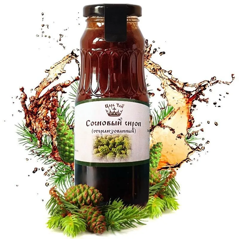 Männikäbidest siirup 250 ml - Сибирь без Границ