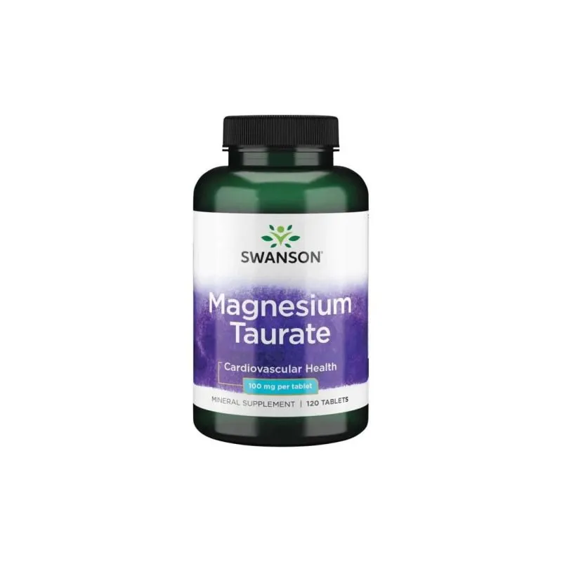 Magnesium Taurate, 120 tabletti - SWANSON