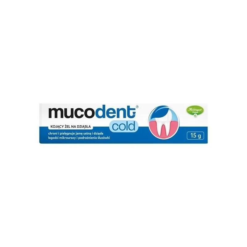Mucodent® Cold – rahustav geel igemetele, 15 g - HERBAPOL POZNAN
