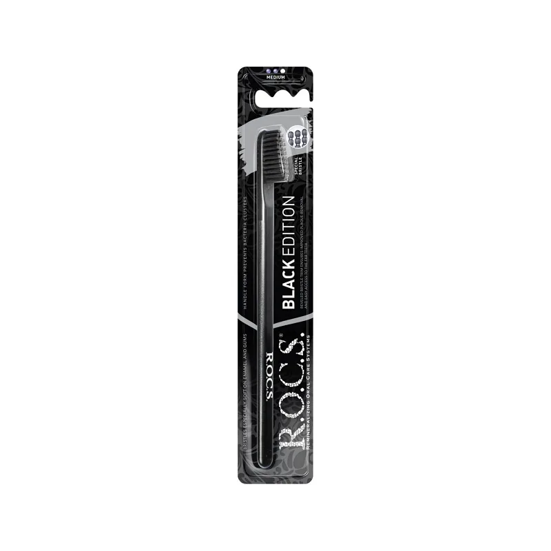 Hambaharja R.O.C.S. Smart Brush Classic Black Edition