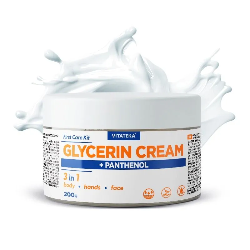 Glütseriinikreem + pantenool, 200 g - VITATEKA