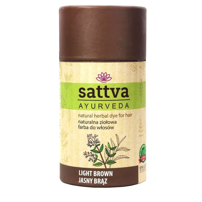 TAIMNE HELEPRUUN JUKSEVÄRV LIGHT BROWN  150G SATTVA