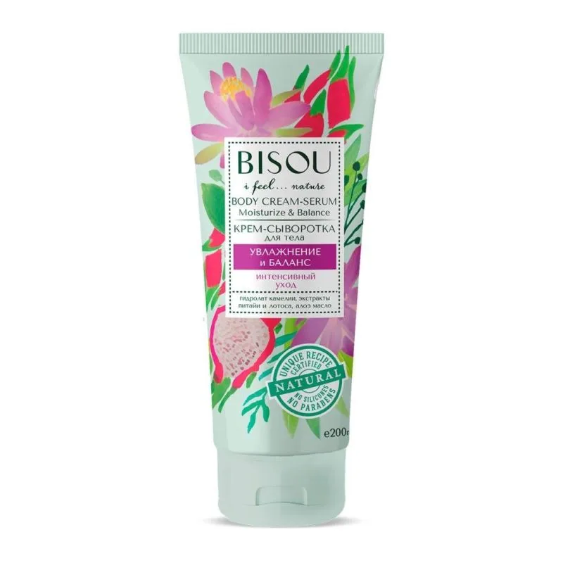 BISOU KREEM-SEERUM KEHALE NIISUTUS JA BALANSS 200ML